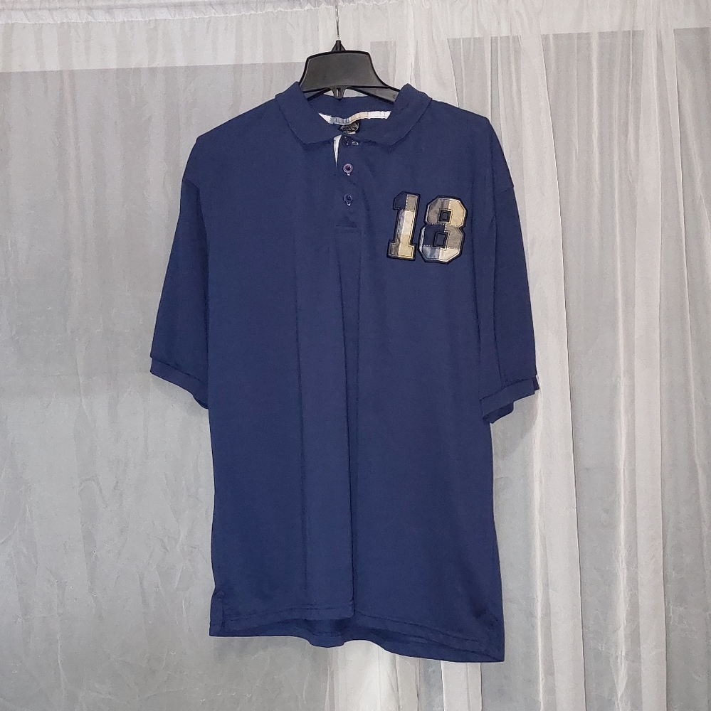 Urban label Blue Polo Shirt XXL